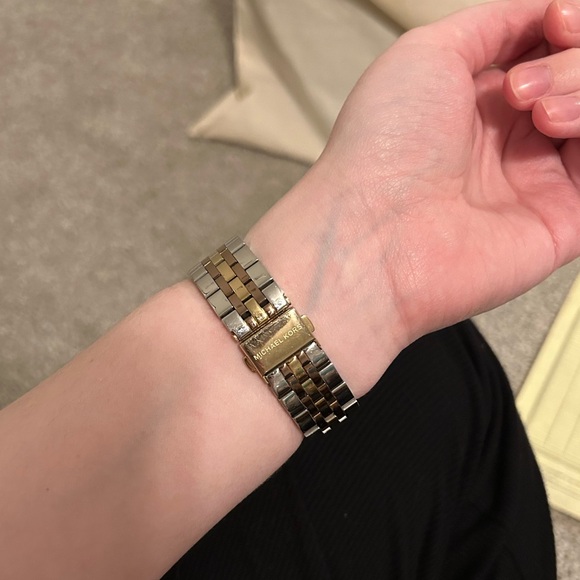 Michael Kors Tri-Tone Watch - Picture 2 of 3